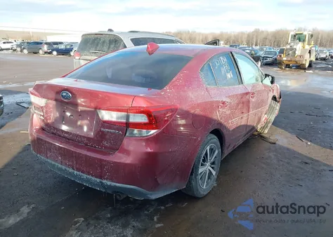 2019 Subaru Impreza 2.0I Premium из США, поврежденный, VIN 4S3GKAC61K3625751